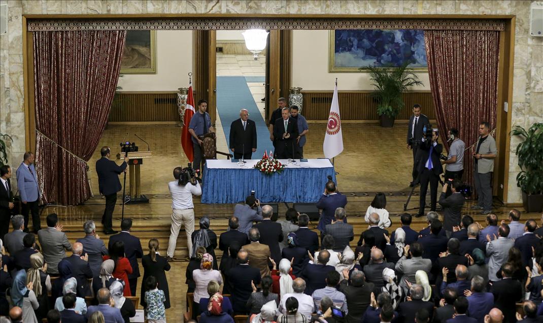 Cumhurbaşkanı Erdoğan TBMM'de
