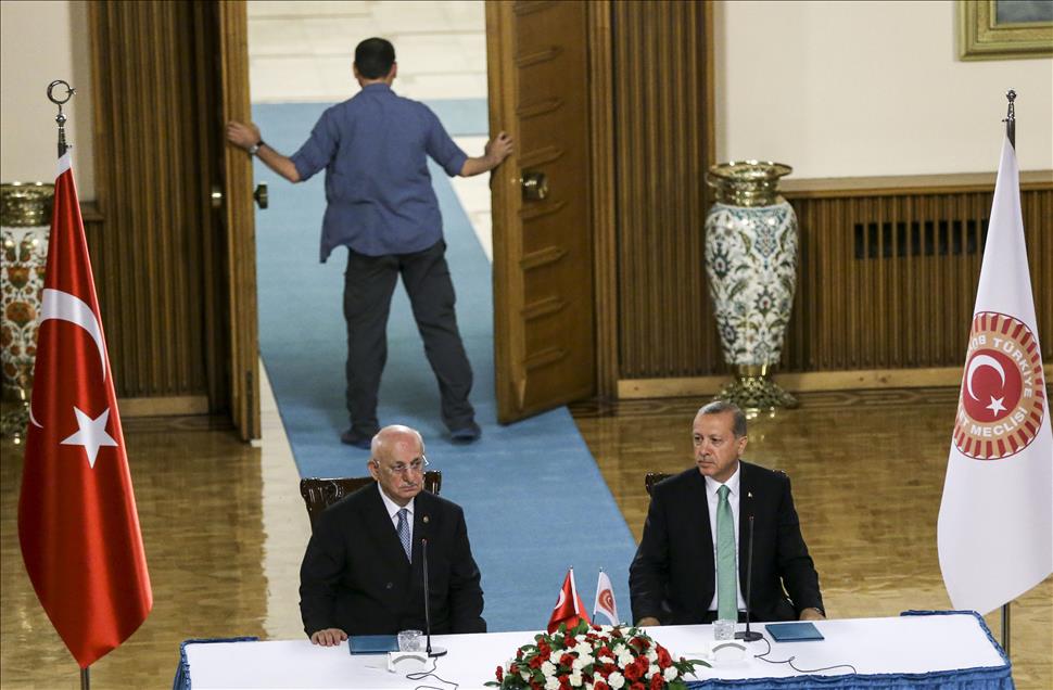 Cumhurbaşkanı Erdoğan TBMM'de
